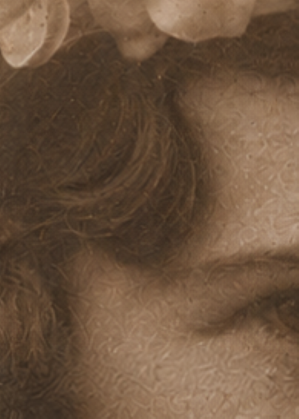 Photograph texture before restoration